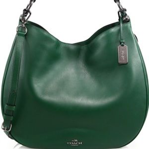 Coach Nomad Glovetanned Green Hobo